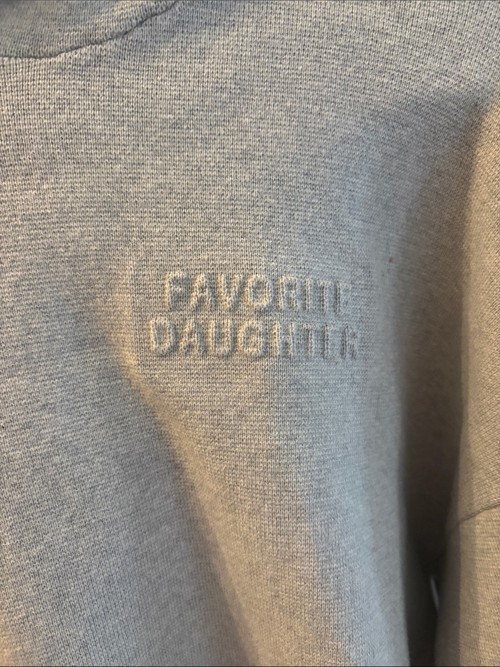 Favorite Daughter | The Cropped Fatigue Sisters Hoodie - Picture 3 of 4